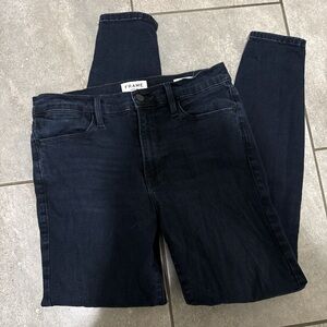 Frame Denim Deep Indigo Jeans